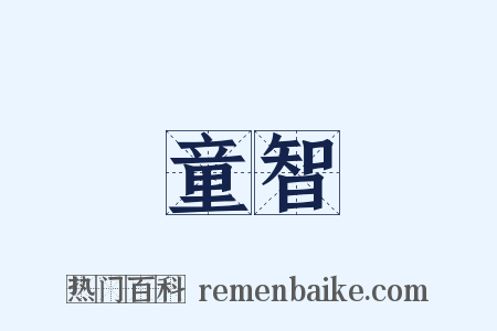 童智是什么意思的图片